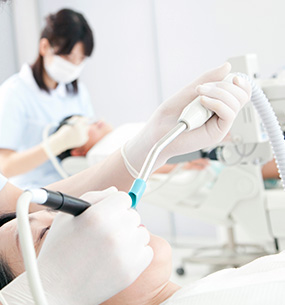 医療レーザーによる口周りの美容・脱毛も可